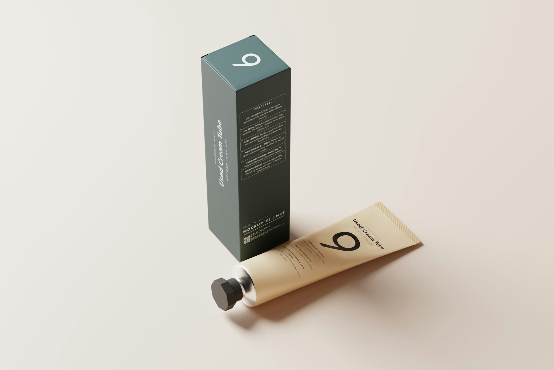 skincare product packaging
